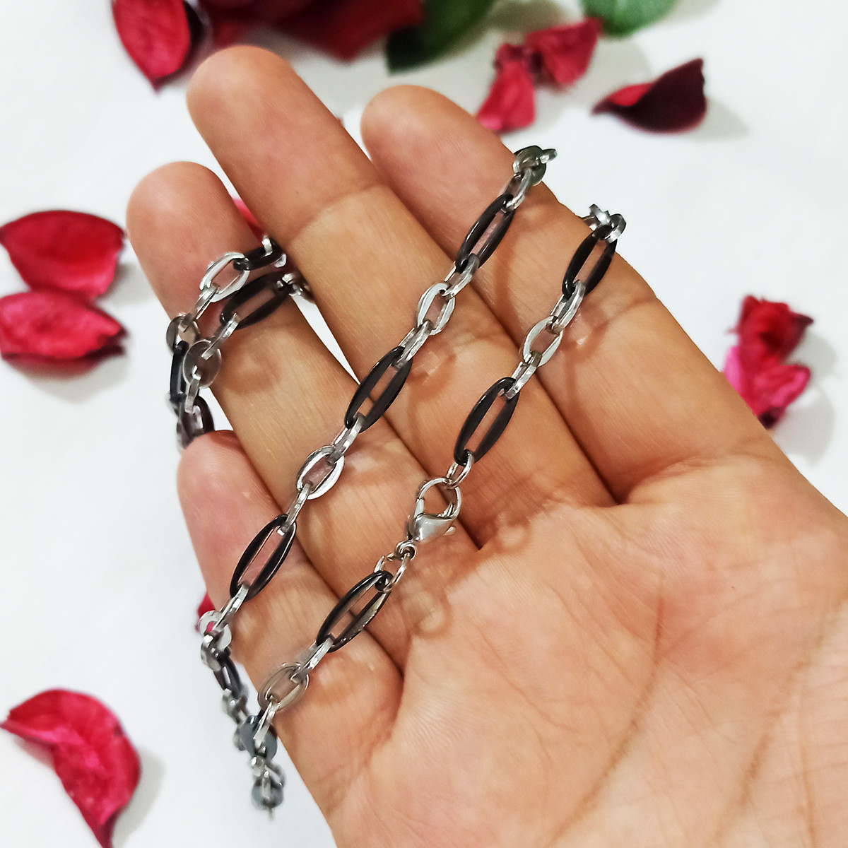 زنجیر مردانه سلین کالا مدل استیل کد ce-As11 زنجیر مردانه سلین کالا مدل استیل کد ce-As11