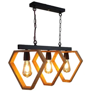 چراغ آویز سه شعله رهام نور مدل R507/3