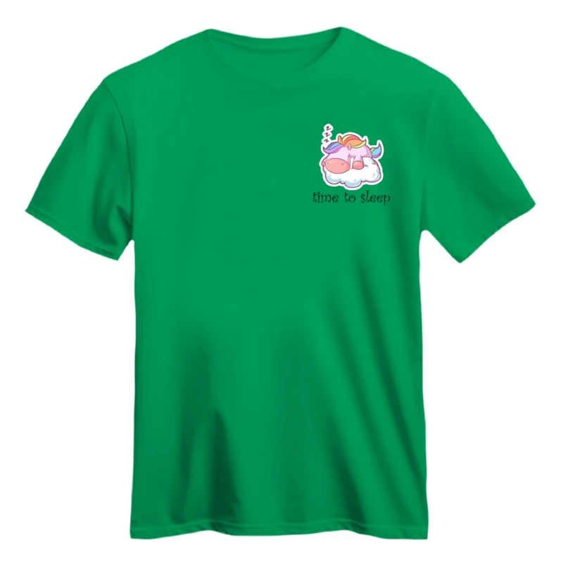 تی شرت آستین کوتاه زنانه مدل یونیکورن کد ۲