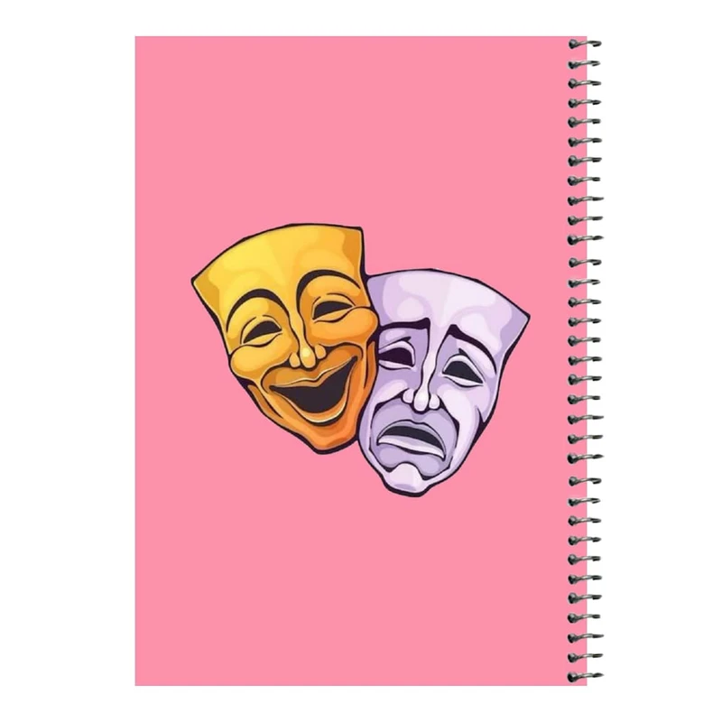 دفتر مشق 80 برگ اس جی مدل تئاتر   