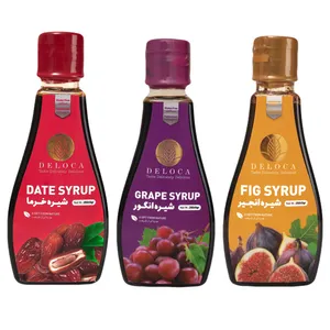 شیره انجیر، انگور و خرما دلوکا - 250 گرم بسته 3 عددی