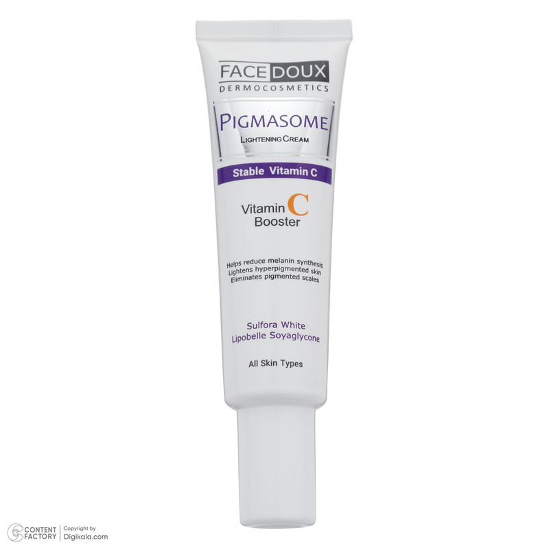 کرم ضد لک فیس دوکس مدل vitaminC مناسب انواع پوست حجم 30 میلی لیتر کرم ضد لک فیس دوکس مدل vitaminC مناسب انواع پوست حجم 30 میلی لیتر