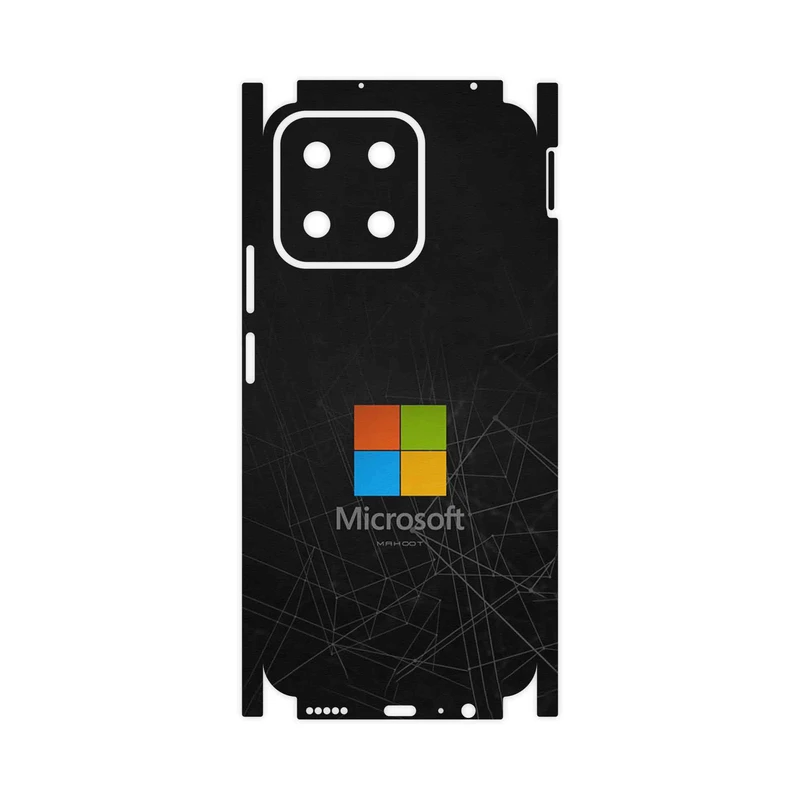 برچسب پوششی ماهوت مدل Microsoft_Logo-FullSkin مناسب برای گوشی موبایل آنر X7c