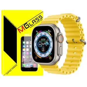 بند ام‌گلس مدل Ocean مناسب برای ساعت هوشمند ویرفیت TW8 Ultra 