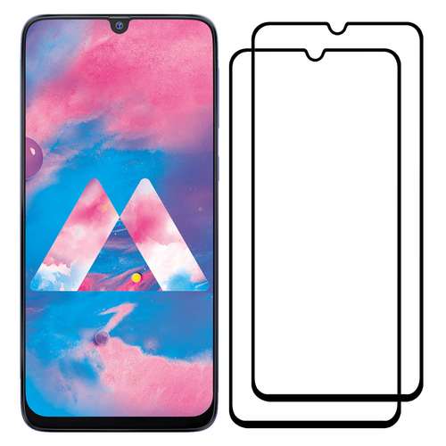 محافظ صفحه نمایش مدل FCG مناسب برای گوشی موبایل سامسونگ Galaxy M30 بسته دو عددی