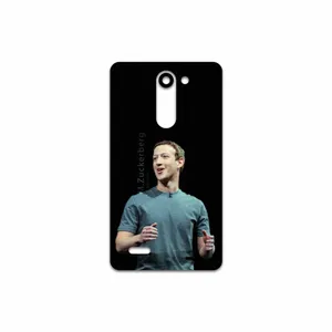 MAHOOT Mark Zuckerberg Cover Sticker for LG L Bello