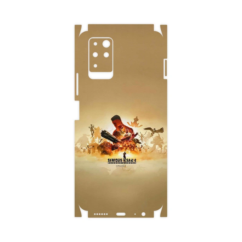 برچسب پوششی ماهوت مدل Serious Sam Game Series-FullSkin مناسب برای گوشی موبایل اینفینیکس Note 10
