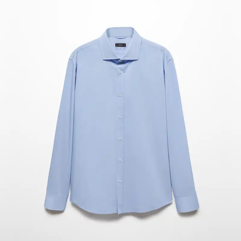 پیراهن آستین بلند مردانه مانگو مدل SB450PAL