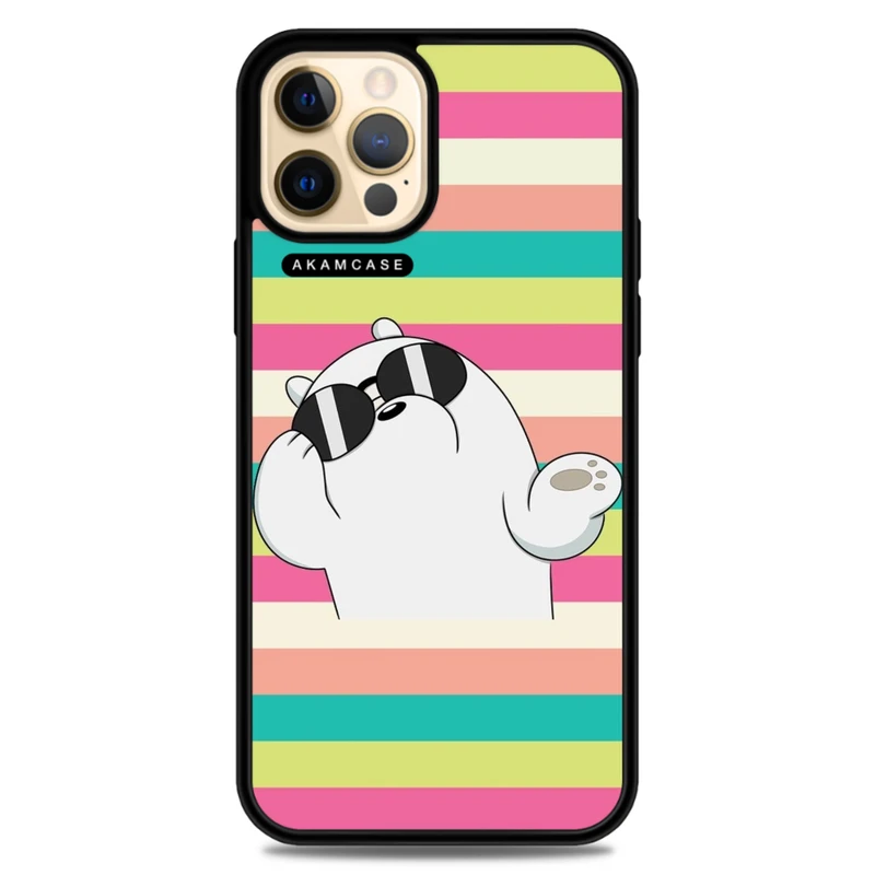 کاور آکام مدل AMCWA12PRO-BARE BEAR11 مناسب برای گوشی موبایل اپل iPhone 12 Pro