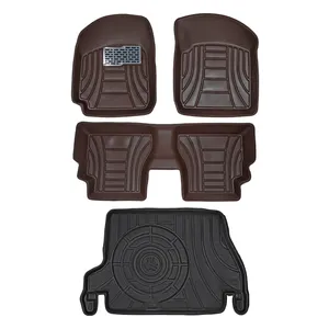 کفپوش سه بعدی خودرو پانیذ مدل MHLB مناسب برای پراید 141 به همراه کفپوش صندوق