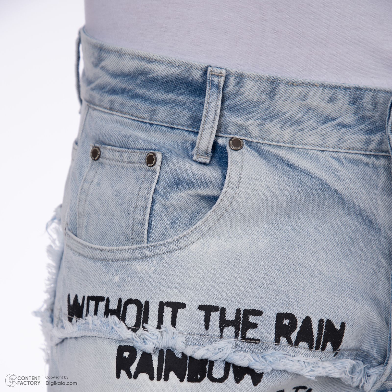 شلوار جین آزاد مردانه لوسیفر مدل 77570 -  - 15