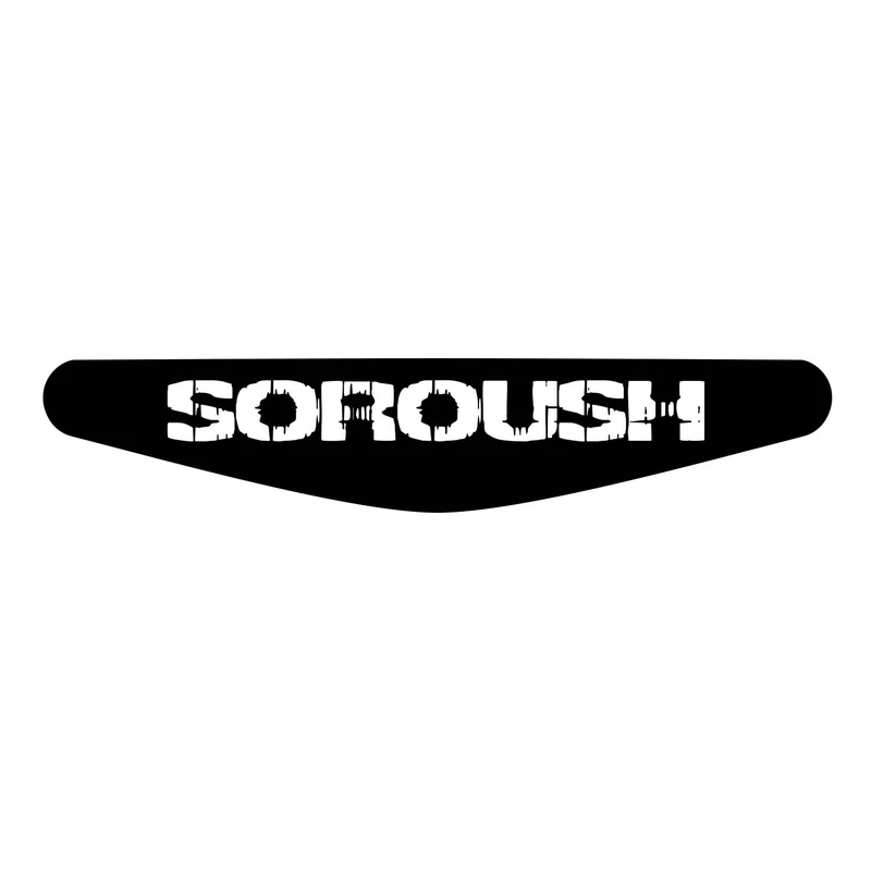 برچسب لایت بار دسته پلی استیشن 4 ونسونی طرح Soroush