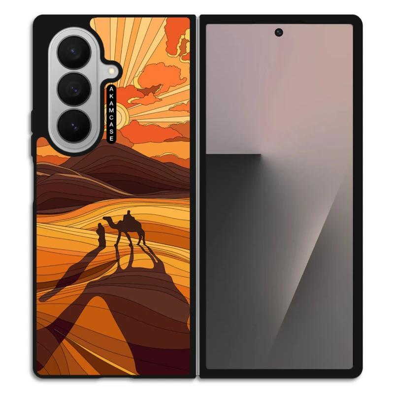 کاور آکام مدل AMC-WSGZFOLD7-DESERT-8 مناسب برای گوشی موبایل سامسونگ Galaxy Z Fold 7