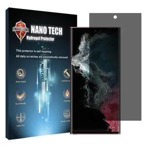 Nano tech Privacy screen protector suitable for Samsung Galaxy S22 Ultra 5G mobile phone