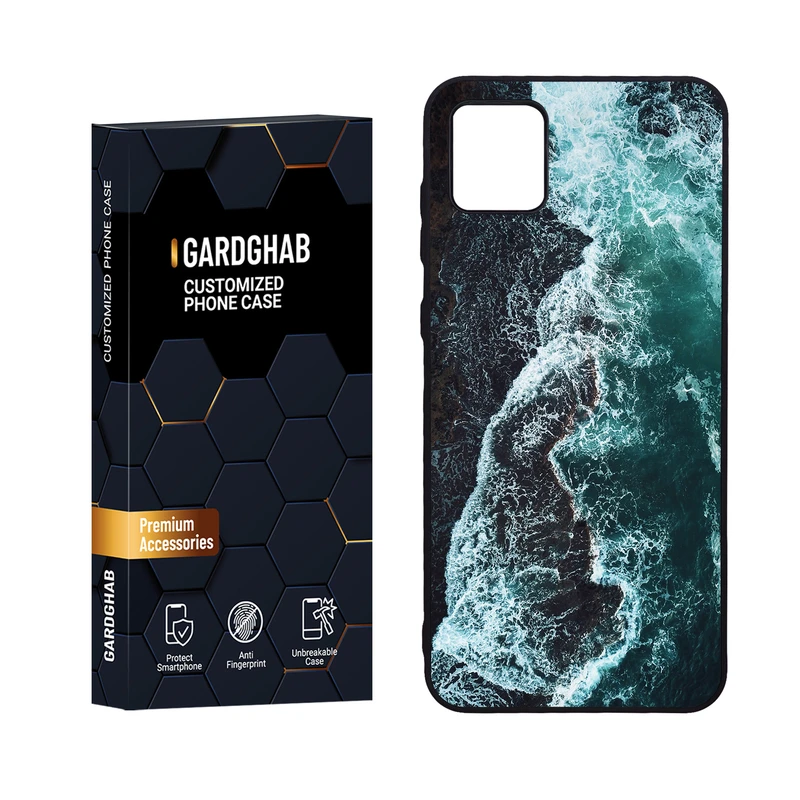 کاور گارد قاب مدل دورژله ای منظره و طبیعت مناسب برای گوشی موبایل سامسونگ Galaxy A04 4G