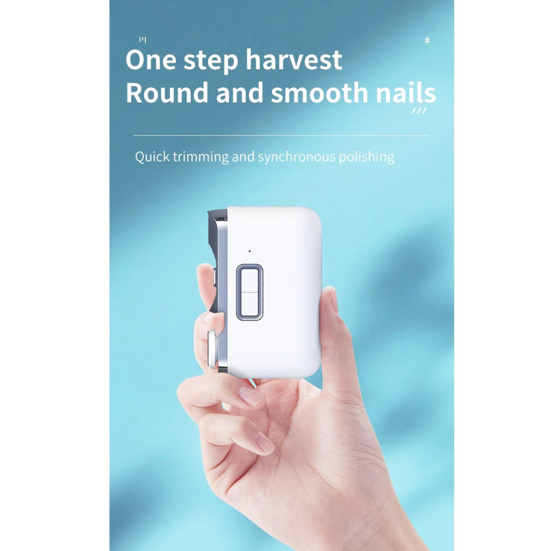 ناخن گیر و سوهان برقی مدل D604