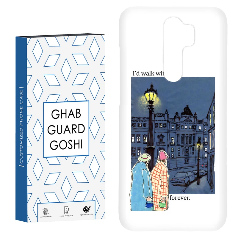 کاور قاب گارد گوشی طرح خیابان کد Dimo-669 مناسب برای گوشی موبایل شیائومی Redmi 9 / Redmi 9 Prime