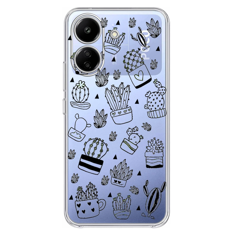 کاور مگافون کد C20-B مناسب برای گوشی موبایل شیائومی Redmi 13C 4G      