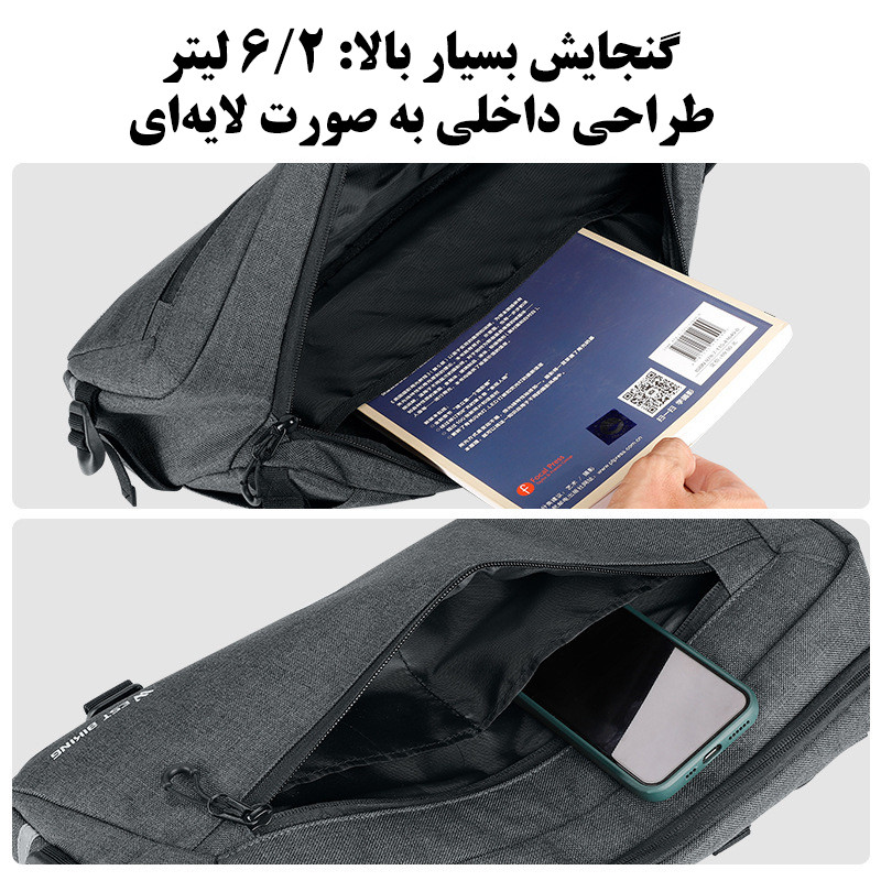 کیف جلوی فرمان دوچرخه وست بایکینگ مدل 707301