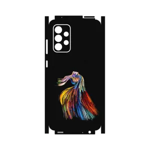 MAHOOT Rainbow Hair Digital Art-FullSkin Cover Sticker for Samsung Galaxy A72