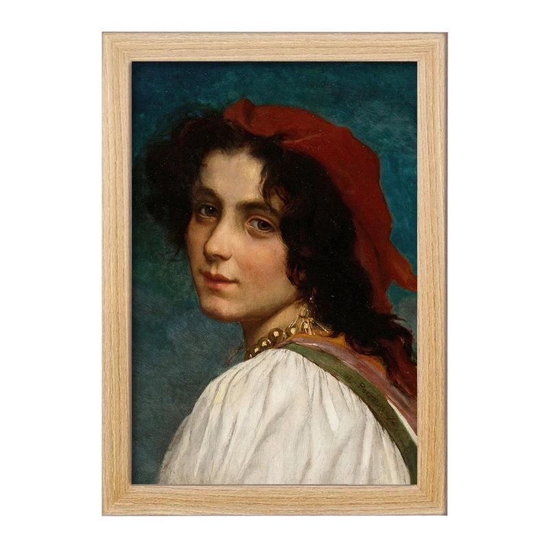 تابلو خندالو مدل نقاشی ژان فیله اثر لئون ژان باسیل پررو کد F12374