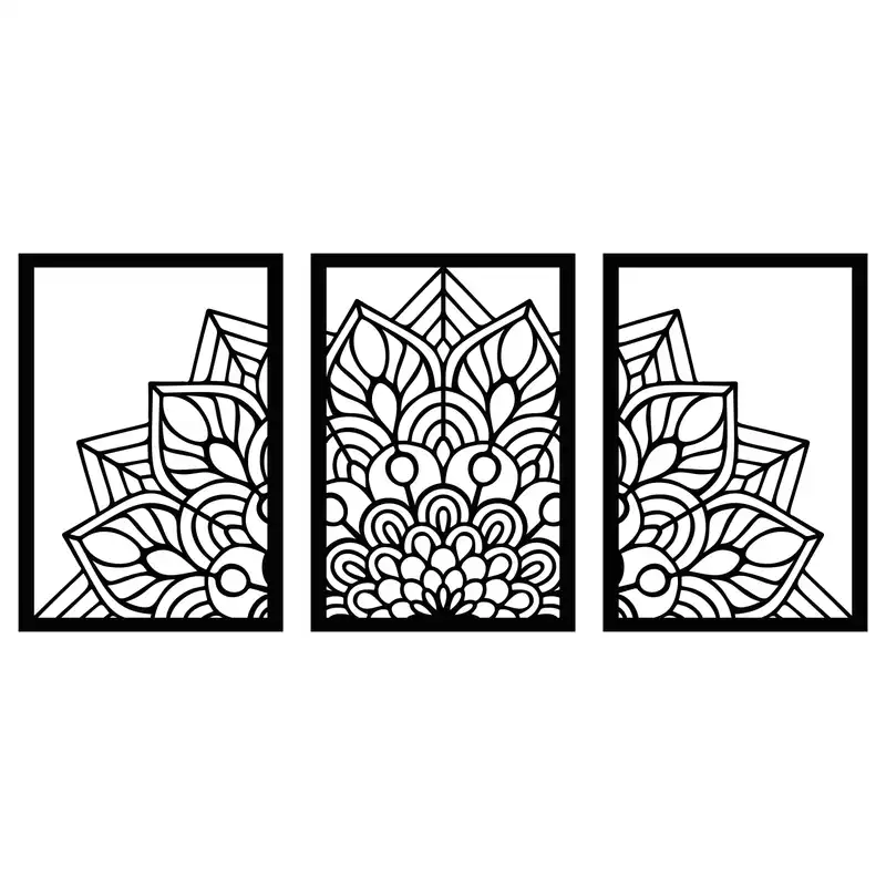 شابلون کد SP461-2 مجموعه 3 عددی