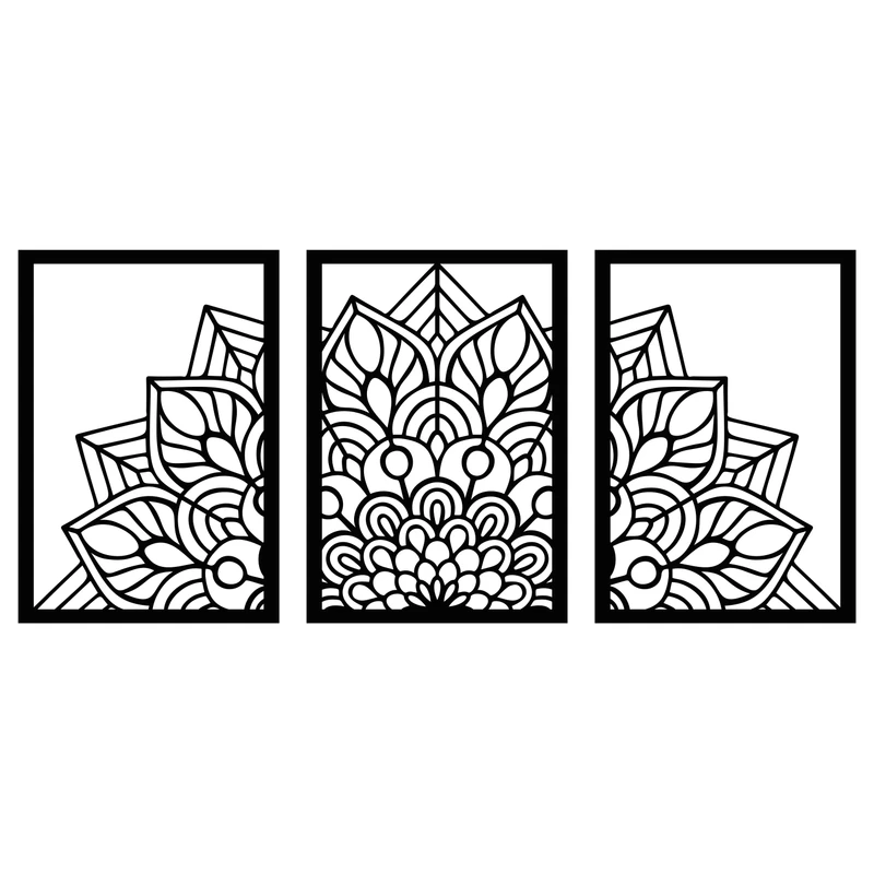 شابلون کد SP461-2 مجموعه 3 عددی