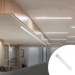 مهتابی ال ای دی 80 وات ای ام ان مدل براکت کد m-pd120a بسته 2 عددی
