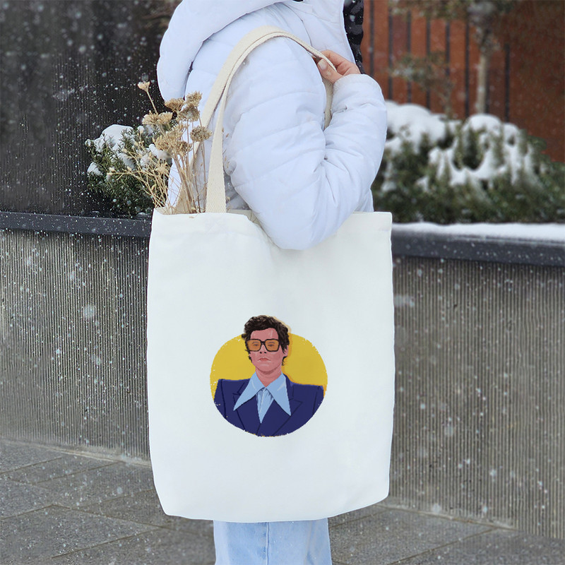 ساک خرید خندالو مدل هری استایلز Harry Styles کد 1558