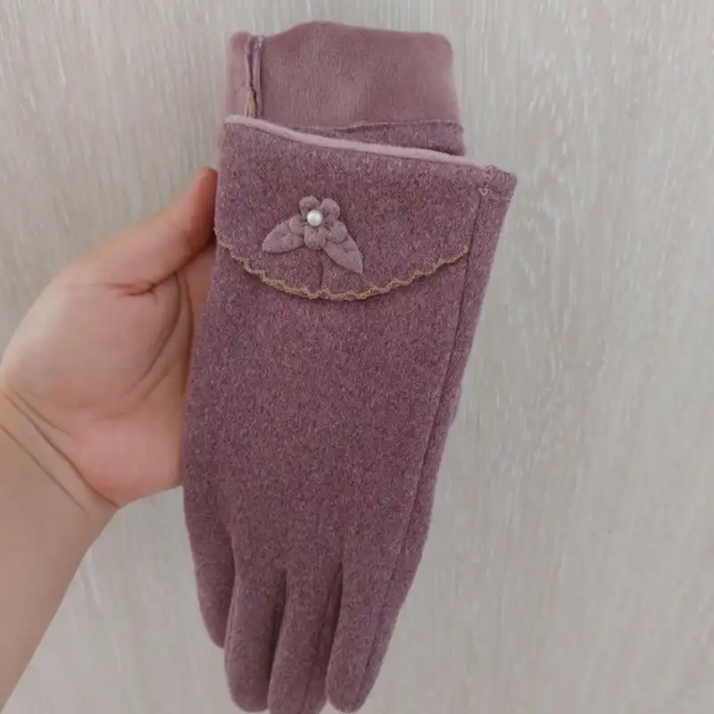 دستکش زنانه مدل پاپیونی