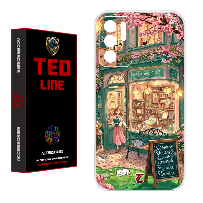 کاور تدلاین طرح دختر کد 1225 مناسب برای گوشی موبایل شیائومی Poco M3 Pro