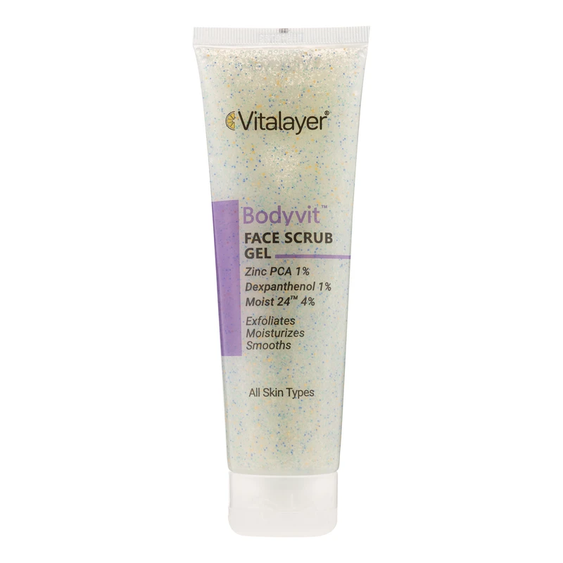 ژل اسکراب صورت بادی ویت ویتالیر مناسب برای انواع پوست حجم 150 میلی‌لیتر