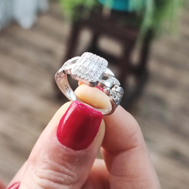 انگشتر نقره زنانه مدل جواهری کد JW5045 انگشتر نقره زنانه مدل جواهری کد JW5045