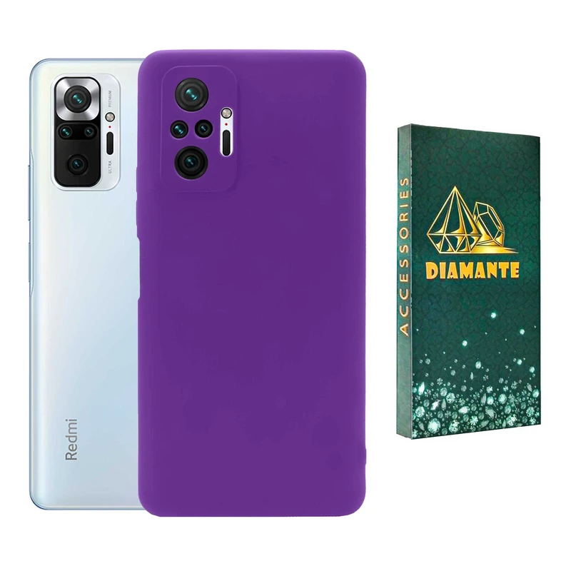 کاور دیامانته مدل sili_77 Gn مناسب برای گوشی موبایل شیائومی Redmi Note 10 Pro 4G