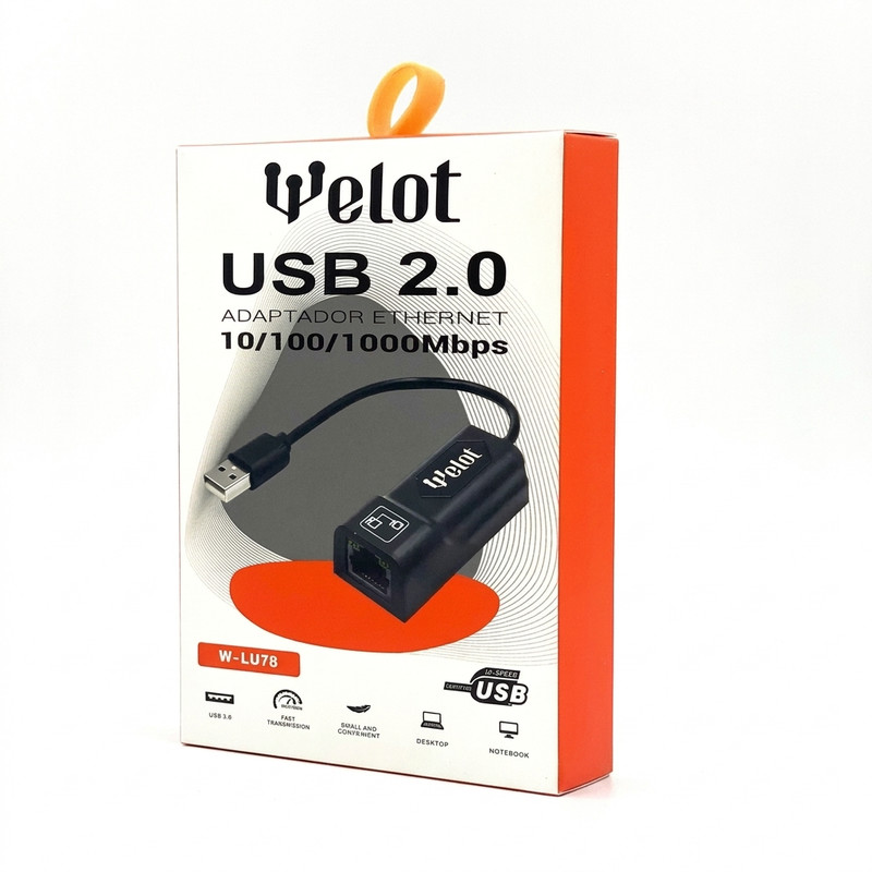 مبدل USB به Ethernet ولوت مدل W-LU78