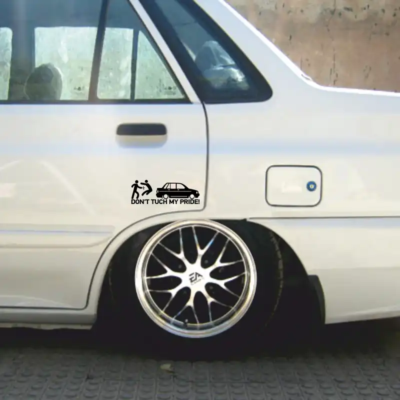 برچسب بدنه خودرو طرح Dont Tuch My Pride کد MT-B339