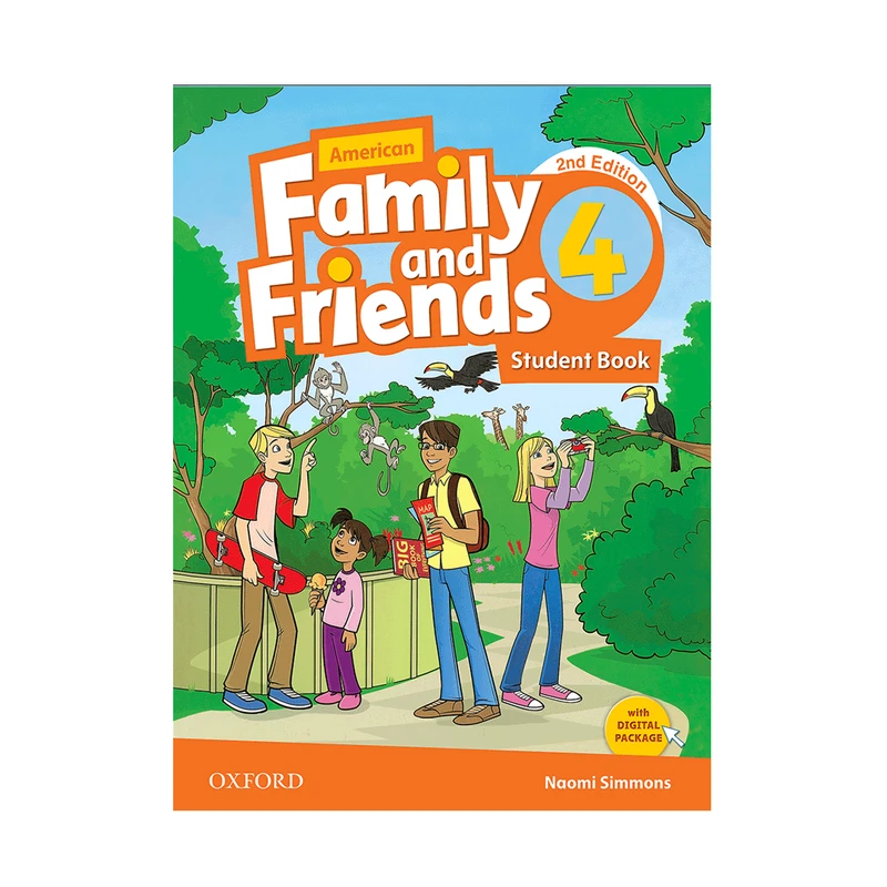 کتاب American Family and Friends 4 Second Edition اثر Naomi Simmons انتشارات oxford