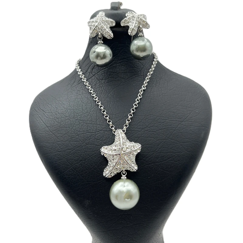 نیم ست زنانه مدل ستاره های دریایی 3952