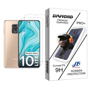 JF Diamond Glass MIX002 Screen Protector For Xiaomi Redmi Note 10 Lite Pack Of 2