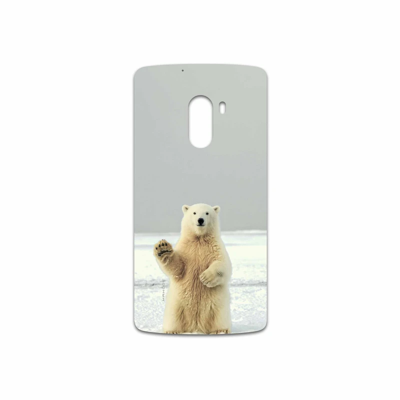 برچسب پوششی ماهوت مدل Polar bear مناسب برای گوشی موبایل لنوو A7010