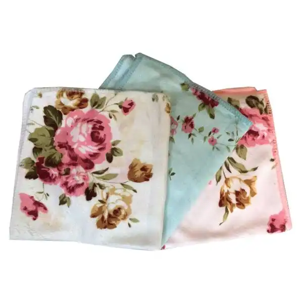 دستمال آشپزخانه مدل گل بسته سه عددی