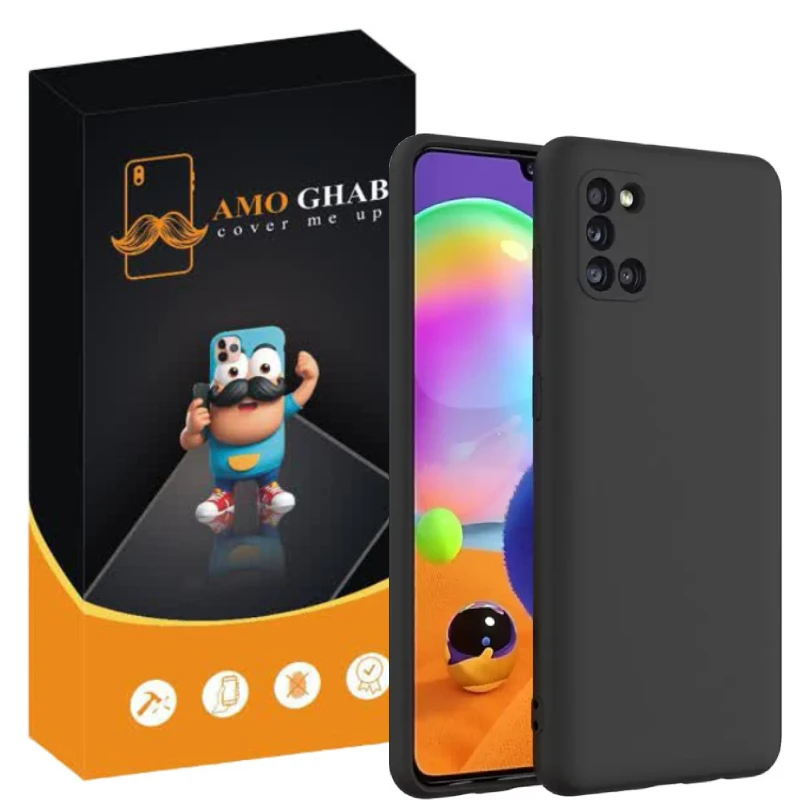 کاور عمو قاب مدل سیلیکونی پاک کنی مناسب برای گوشی موبایل سامسونگ Galaxy A31