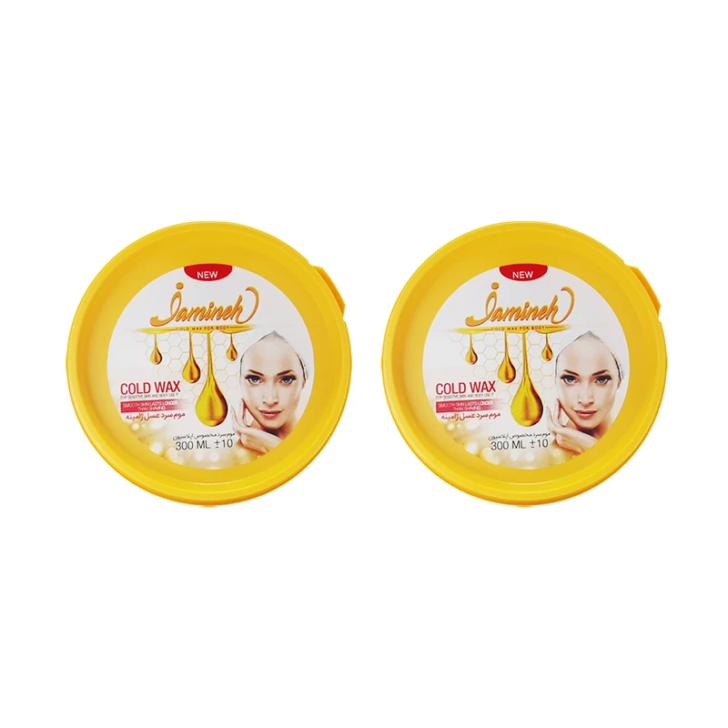 موم موبر ژامینه مدل honey حجم 300 میلی لیتر مجموعه 2 عددی