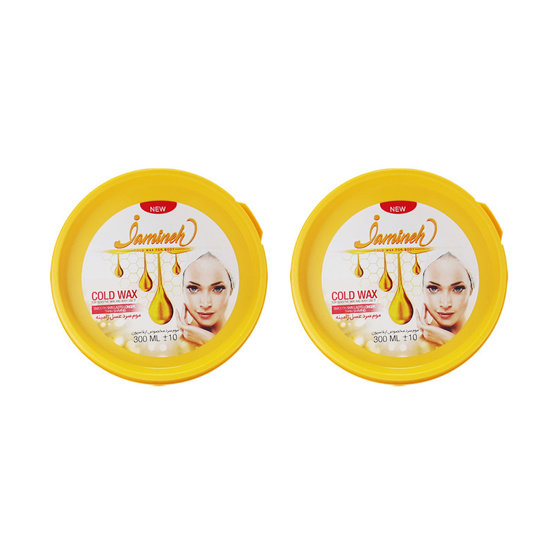 موم موبر ژامینه مدل honey حجم 300 میلی لیتر مجموعه 2 عددی