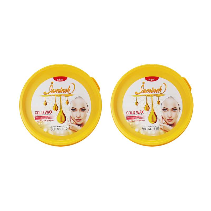 موم موبر ژامینه مدل honey حجم 300 میلی لیتر مجموعه 2 عددی موم موبر ژامینه مدل honey حجم 300 میلی لیتر مجموعه 2 عددی