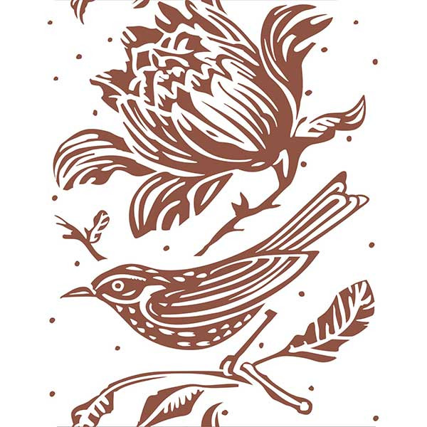 غلتک طرح دار نقاشی مدل GR125 سایز 6 اینچ