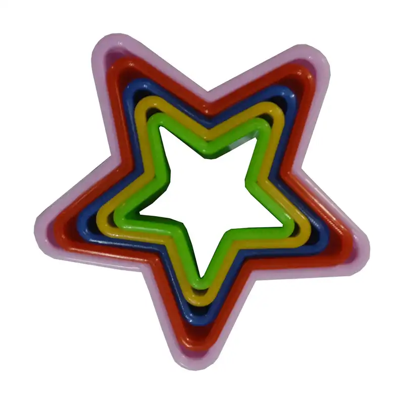 کاتر شیرینی پزی مدل ستاره بسته 5 عددي