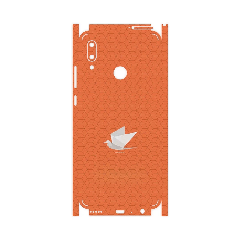برچسب پوششی ماهوت مدل Minimalist origami bird-FullSkin مناسب برای گوشی موبایل هوآوی P Smart 2019