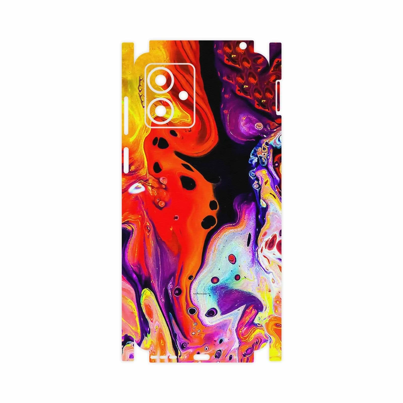 برچسب پوششی ماهوت مدل Abstract Oil Art-FullSkin مناسب برای گوشی موبایل موتورولا Moto G14
