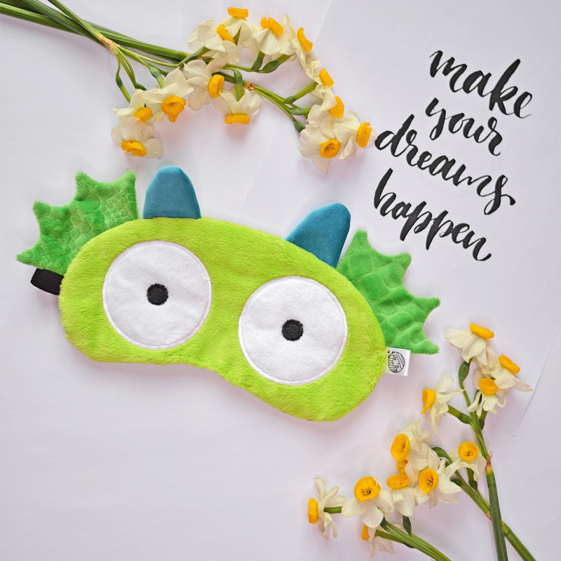 چشم بند خواب قاصدک مدل اژدها کد 050